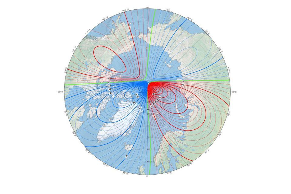 Earth’s Magnetic North Pole Has Officially Moved